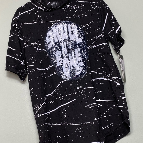 NWT SKULL N BONES HOODIE - Picture 3 of 9